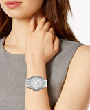 Fossil Riley Multifunction Silver Dial Silver Steel Strap Watch for Women - ES3202