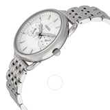 Fossil Jacqueline Multi-Function Mother of Pearl Dial Silver Steel Strap Watch for Women - ES3755