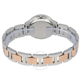 Fossil Virginia Rose Gold Dial Two Tone Steel Strap Watch for Women - ES3405