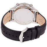 Fossil Townsman Multifunction Black Dial Black Leather Strap Watch for Men - FS5396