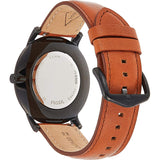 Fossil The Minimalist Black Dial Brown Leather Strap Watch for Men - FS5305