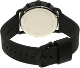 Fossil Commuter Black Dial Black Leather Strap Watch for for Men - FS5504