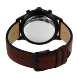 Fossil Retro Pilot Chronograph Brown Dial Brown Leather Strap Watch for Men - FS5833