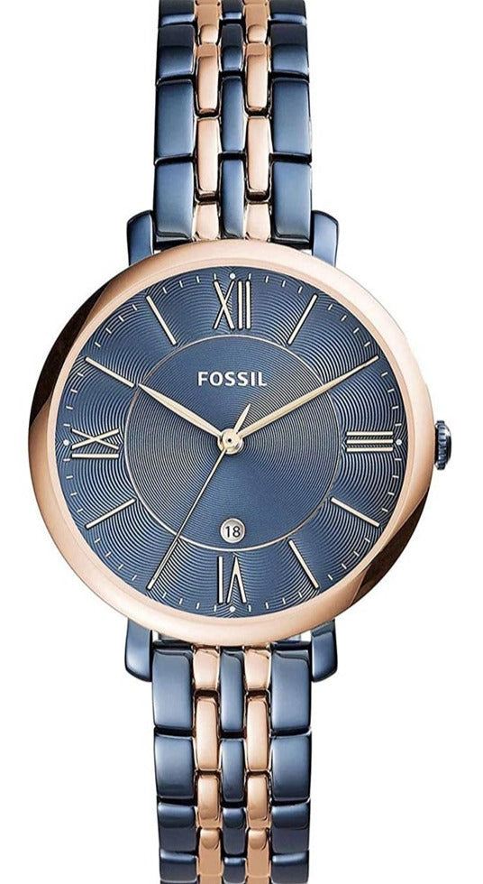 【30周年記念モデル】FOSSIL WATER WATCH レディース Amazon.com: Fossil Women's Jacqueline Quartz Stainless Steel
