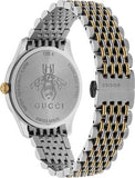 Gucci G Timeless Quartz Green Dial Two Tone Steel Strap Watch For Men - YA1264182