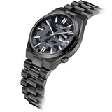 Citizen Tsuyosa Camouflage Black Dial Black Steel Strap Watch For Men - NJ0155-87E