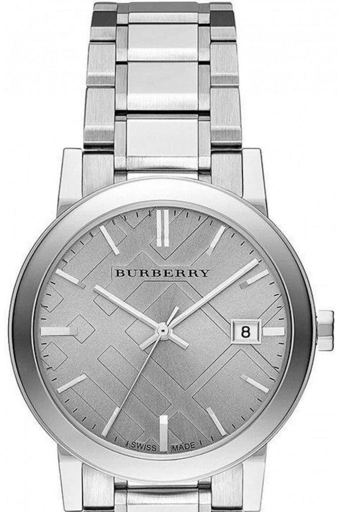 【早い者勝ち】 Burberry シルバー アナログ時計　BU9035 Burberry The City Silver Dial Silver Steel Strap Watch for Women