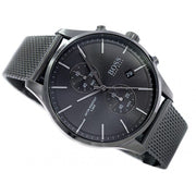 Hugo Boss Associate Chronograph Grey Dial Grey Mesh Bracelet Watch for Men - 1513870