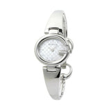 Gucci Guccissima Quartz White Dial Silver Steel Strap Watch For Women - YA134511