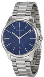 Gucci G Timeless Blue Dial Silver Steel Strap Watch For Men - YA126316