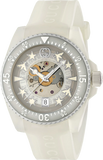 Gucci Dive Automatic White Dial White Rubber Strap Unisex Watch - YA136342