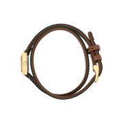 Gucci G-Frame Multicolored Dial Two Tone Nylon Strap Watch For Women - YA128527