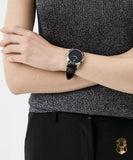 Gucci G Timeless Quartz Black Dial Black Leather Strap Watch For Men - YA1264031