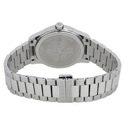 Gucci G Timeless Black Dial Silver Steel Strap Watch For Women - YA1264029A