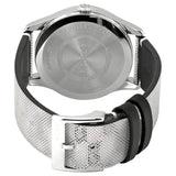 Gucci G Timeless Quartz Grey Dial Grey Leather Strap Watch For Men - YA1264058