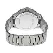 Gucci G Timeless Silver Dial Silver Steel Strap Watch For Men - YA126232