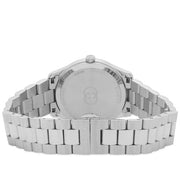 Gucci G Timeless Diamonds White Dial Silver Steel Strap Watch for Women - YA1265064