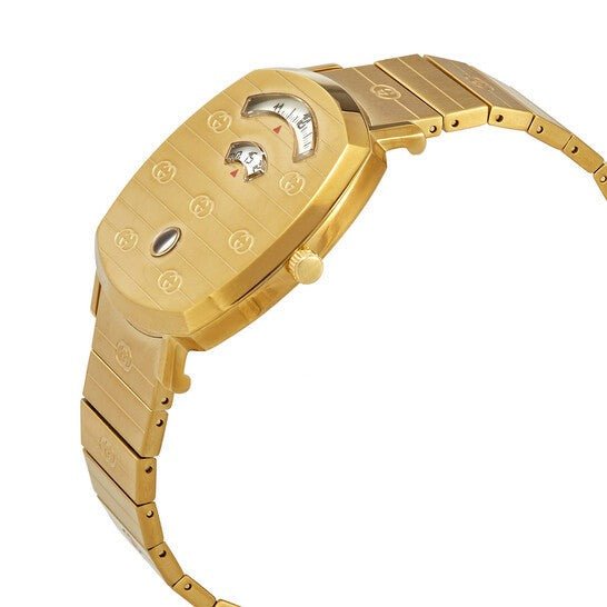 レイラ様GUCCIブローチ Gucci Interlocking Diamond Pink Dial Stainless Steel Watch 29mm