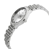Gucci G Timeless Quartz Silver Dial Silver Steel Strap Watch For Women - YA1265019