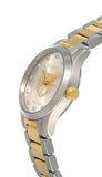 Gucci G Timeless Quartz Diamonds Silver Dial Two Tone Steel Strap Watch For Women - YA1265016