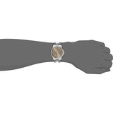 Gucci G Timeless Quartz Brown Dial Silver Steel Strap Watch for Men - YA126317