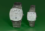 Gucci Grip Quartz Silver Dial Silver Steel Strap Watch For Men - YA157501