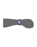 Guess Poseidon Blue Dial Blue Rubber Strap Watch for Men - GW0057G3