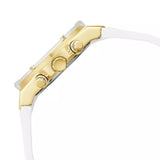 Guess Athena White Dial White Rubber Strap Watch for Women - GW0409L2