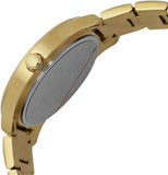 Guess G-Twist Gold Dial Gold Steel Strap Watch for Women - W1082L2