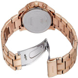 Guess Mini Sunrise Quartz Rose Gold Dial Rose Gold Steel Strap Watch For Women - W0448L9