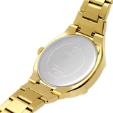 Guess Duchess Quartz Gold Dial Gold Steel Strap Watch For Women - GW0558L2