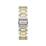 Guess Frontier Chronograph Crystals Gold Dial Two Tone Steel Strap Watch For Women - W1156L5