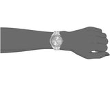 Guess Cosmo Diamonds Silver Dial Silver Steel Strap Watch For Women - GW0033L1