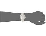 Guess Gala Diamonds Silver Dial Silver Steel Strap Watch for Women - GW0401L1