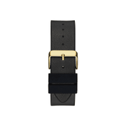 Guess Legend Black Dial Black Rubber Strap Watch For Men - GW0500G1