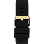 Guess Prodigy Black Dial Black Silicone Strap Watch For Men - GW0569G2