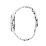 Guess Sol Chronograph Crystals Multicolor Dial Silver Steel Strap Watch For Women - GW0483L1
