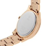 Guess Sassy Quartz White Dial Rose Gold Steel Strap Watch For Women - W0705L3