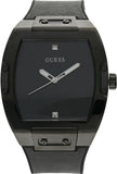 Guess Phoenix Black Dial Black Rubber Strap Watch for Men - GW0386G1