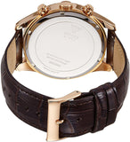 Guess Pursuit Chronograph Brown Dial Brown Leather Strap Watch for Men - W0500G3