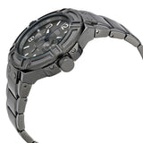 Guess Rigor Multifunction Black Dial Black Steel Strap Watch For Men - W0218G1