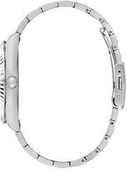 Guess Connoisseur Silver Dial Silver Steel Strap Watch for Men - GW0265G6