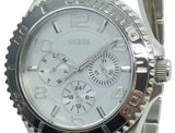 Guess BFF Multifunction Silver Dial Silver Steel Strap Watch for Women - W0231L1