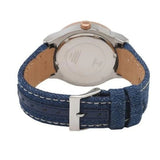 Guess Jet Setter Analog Blue Dial Blue Denim Strap Watch For Women - W0289L1