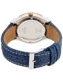 Guess Jet Setter Analog Blue Dial Blue Denim Strap Watch For Women - W0289L1