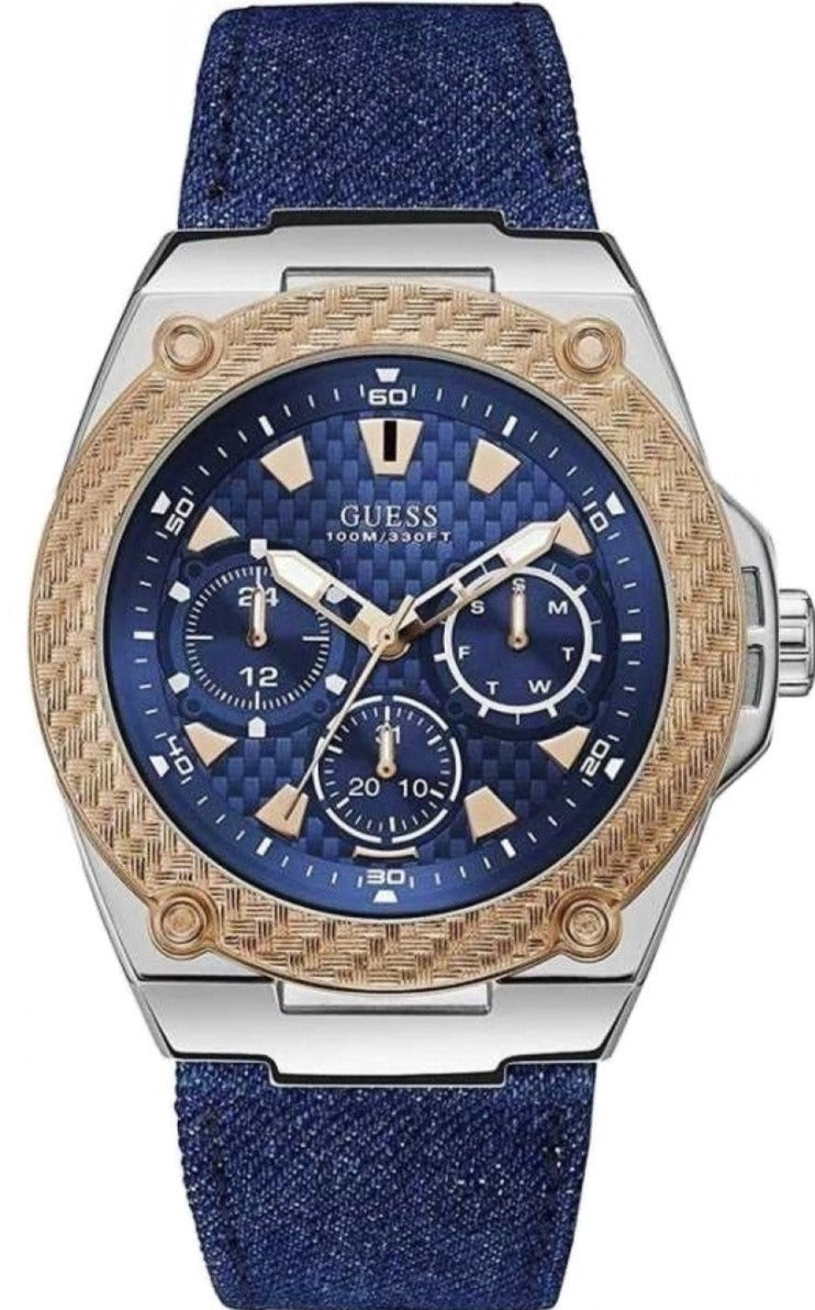新品未使用 ゲス GUESS★メンズ 腕時計 W1058G1 デニム ブルー 新品未使用 ゲス GUESS☆メンズ 腕時計 W1058G1 デニム ブルー