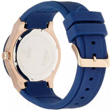 Guess Jet Setter Analog Quartz Blue Dial Blue Rubber Strap Watch For Women - W0571L1