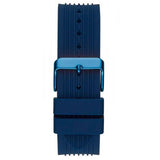 Guess Poseidon Blue Dial Blue Rubber Strap Watch for Men - GW0057G3