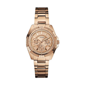 Guess Phantom Mini Rose Gold Dial Rose Gold Steel Strap Watch for Women - W0235L3