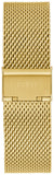 Guess Tailor Multifunction Gold Dial Gold Mesh Bracelet Watch for Men - GW0368G2